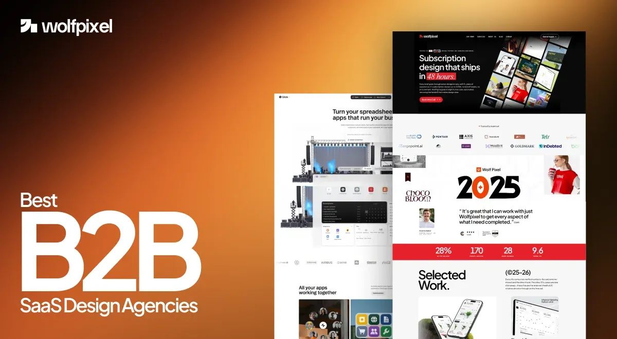 Best B2B SaaS design agencies in 2026
