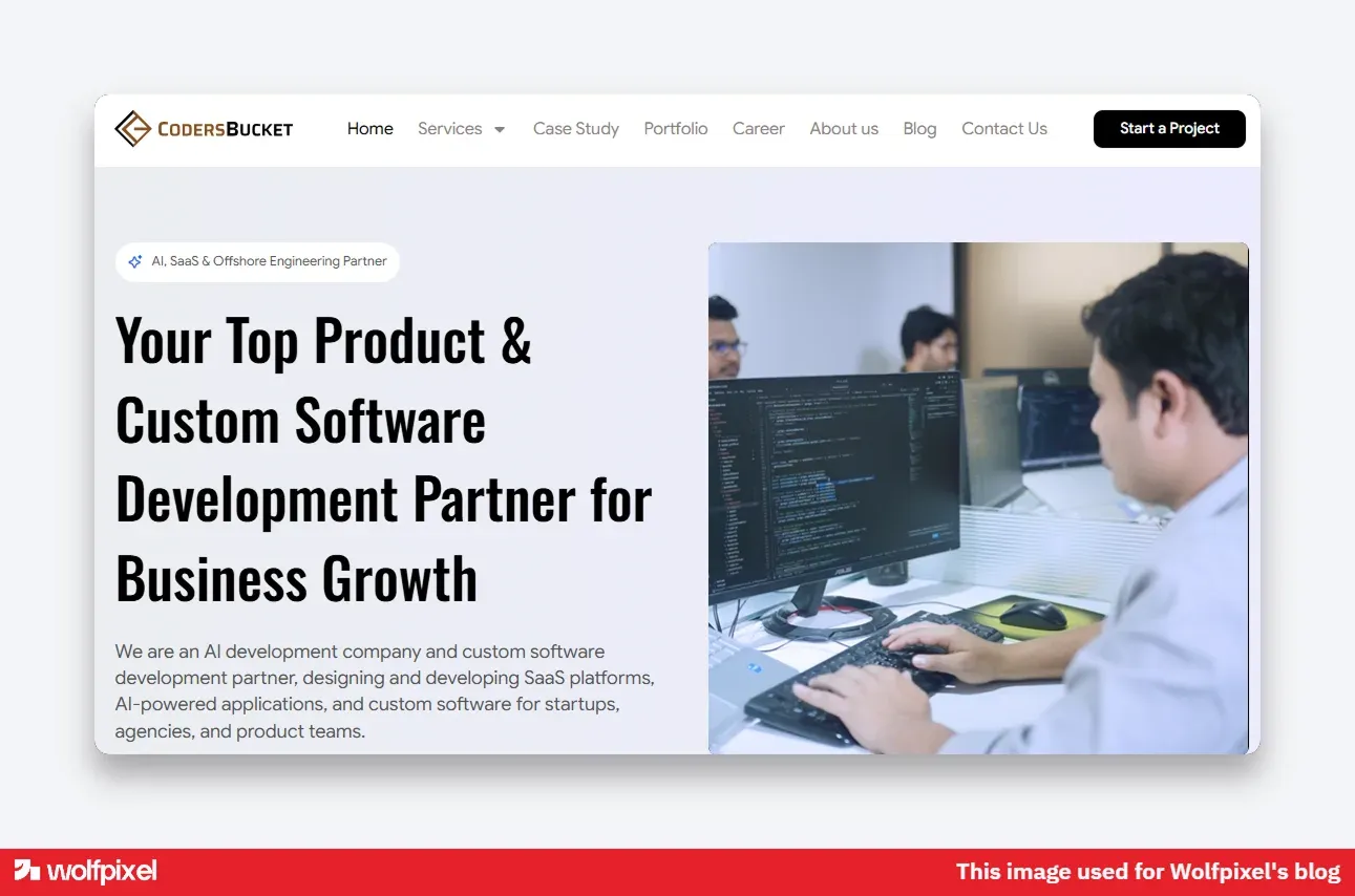 CodersBucket SaaS development company Bangladesh.