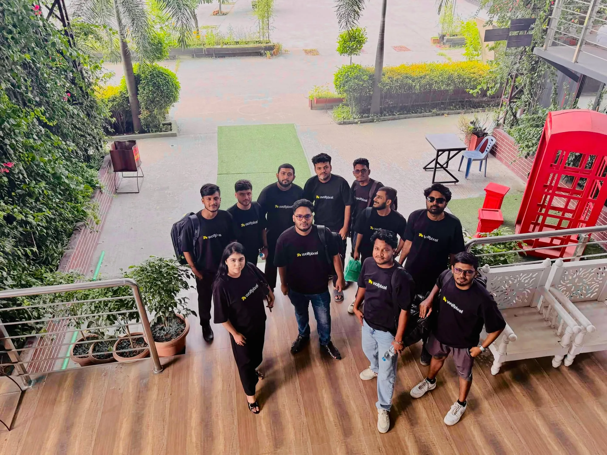 Wolfpixel team members together
